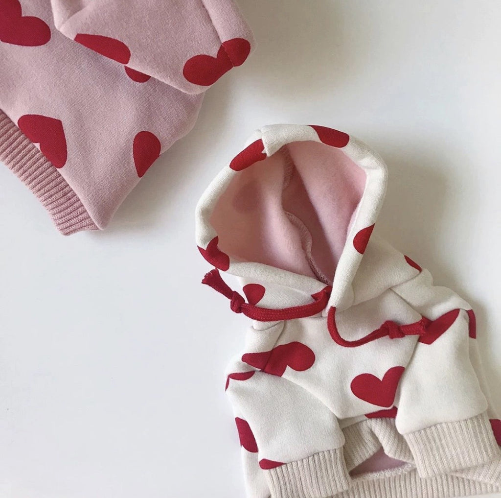 Printed Love Sweater for Pets