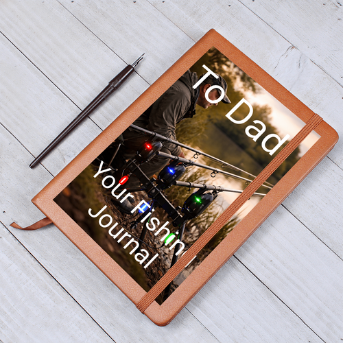Dad's Fishing Graphic Journal – The Perfect Fishing Logbook & Memory Keeper for Dads