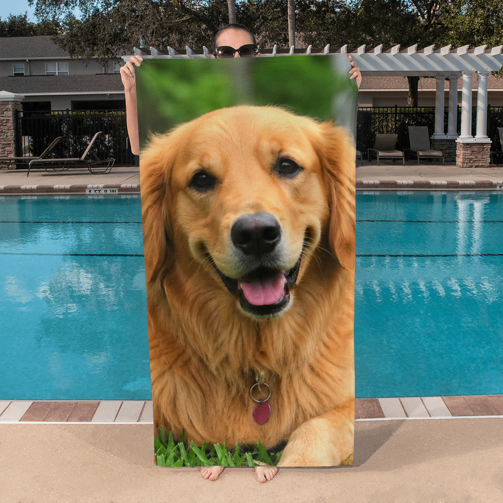 Super Absorbent Pet Bath Towel – Quick Dry Dog & Cat Towel