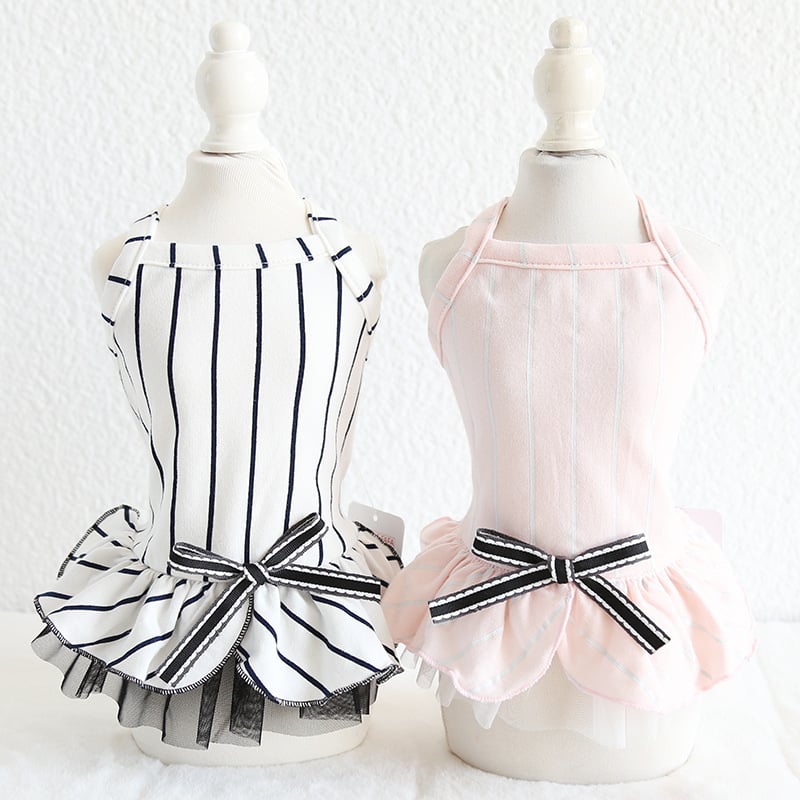 Striped Dress for Pets